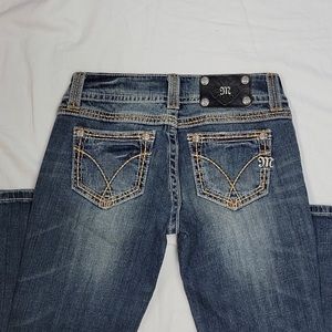 Miss Me Boot Cut Blue Jeans 27